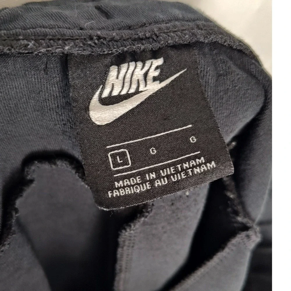 Nike Tech Fleece Joggers‎ Mens Large Black Tapered Cone Sweatpants 928507-011